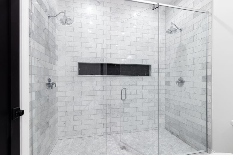 Large Format Tiles in Shower Design