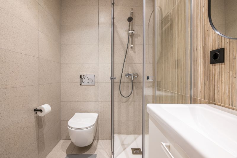 Open Shower with Minimal Hardware